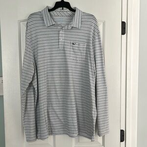 Vineyard vines, long sleeve polo size XL